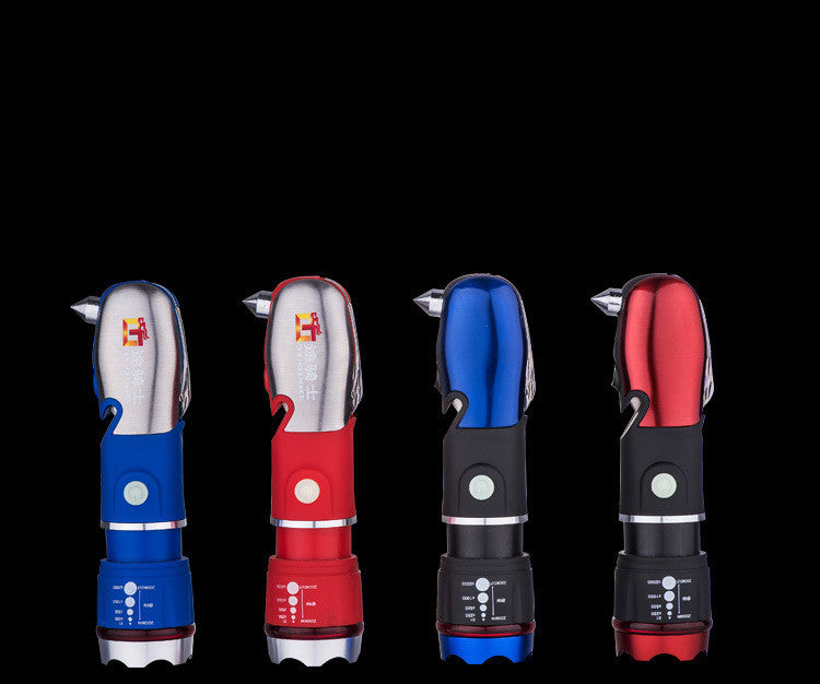 Discover the Ultimate LED Camping Escape Hammer Flashlight